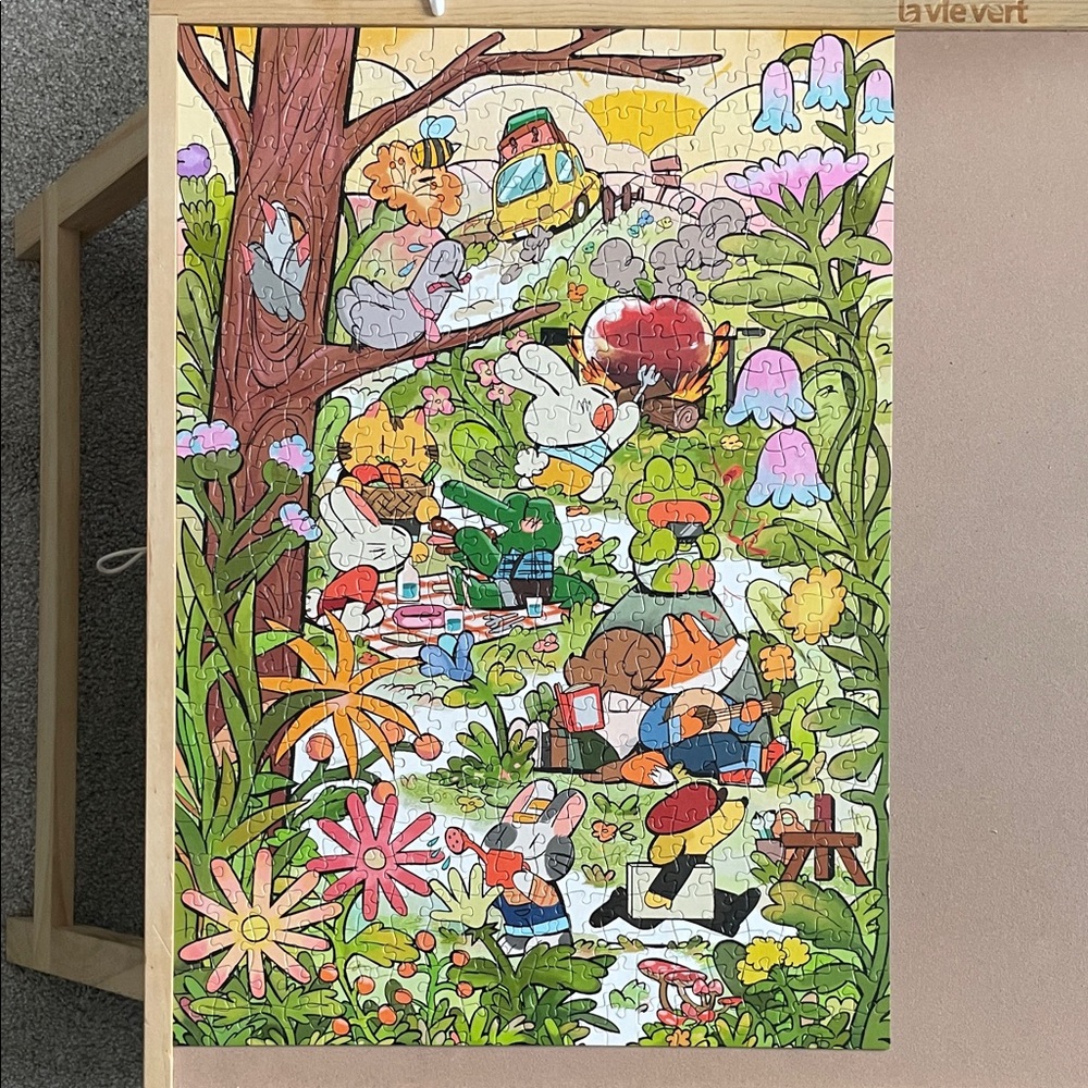 Stopuzzle spring snack 500 piece puzzle imported from Europe